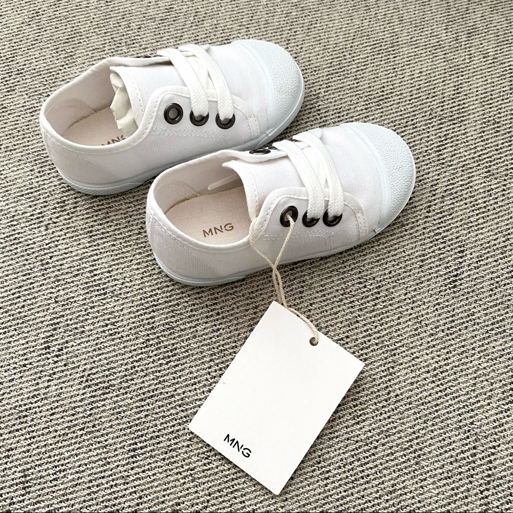 White Baby Sneakers